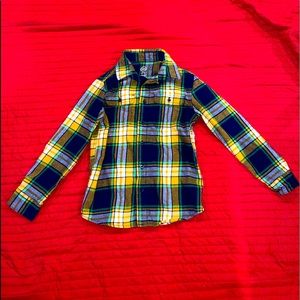 Boys flannel shirt